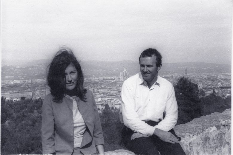 prue-shaw-and-clive-james-in-florence-c1966
